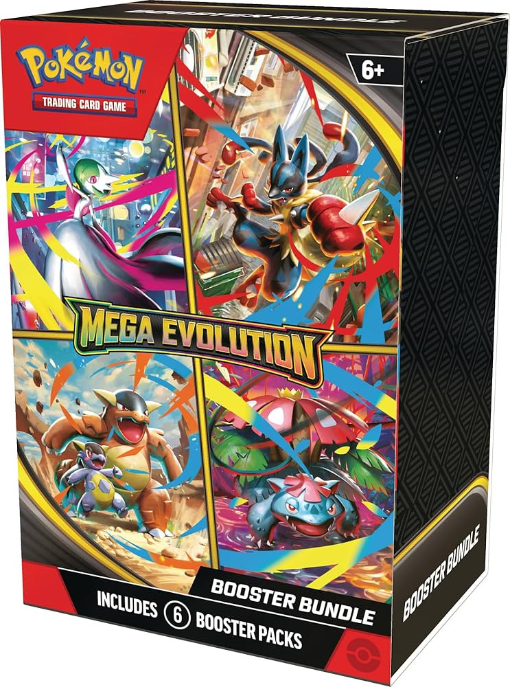 Pokémon TCG: Mega Evolution Booster Bundle | Amazon (US)