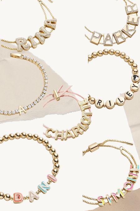 Baublebar, custom name bracelets, custom name jewelry, Christmas gift ideas

#LTKHoliday #LTKSeasonal #LTKsalealert