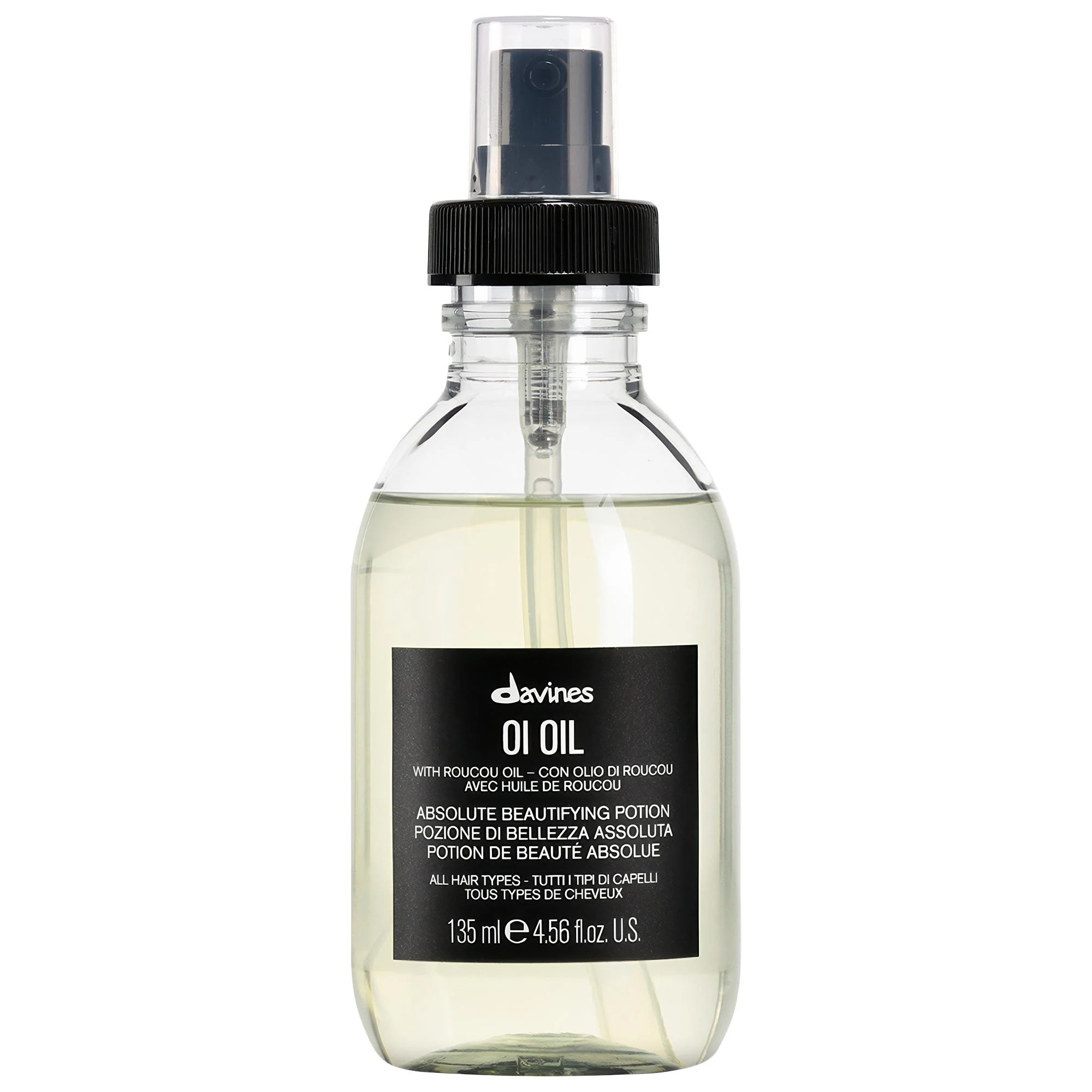Davines OI Hair Oil for Softness and Shine 4.56 oz/ 135 ml | Sephora (US)