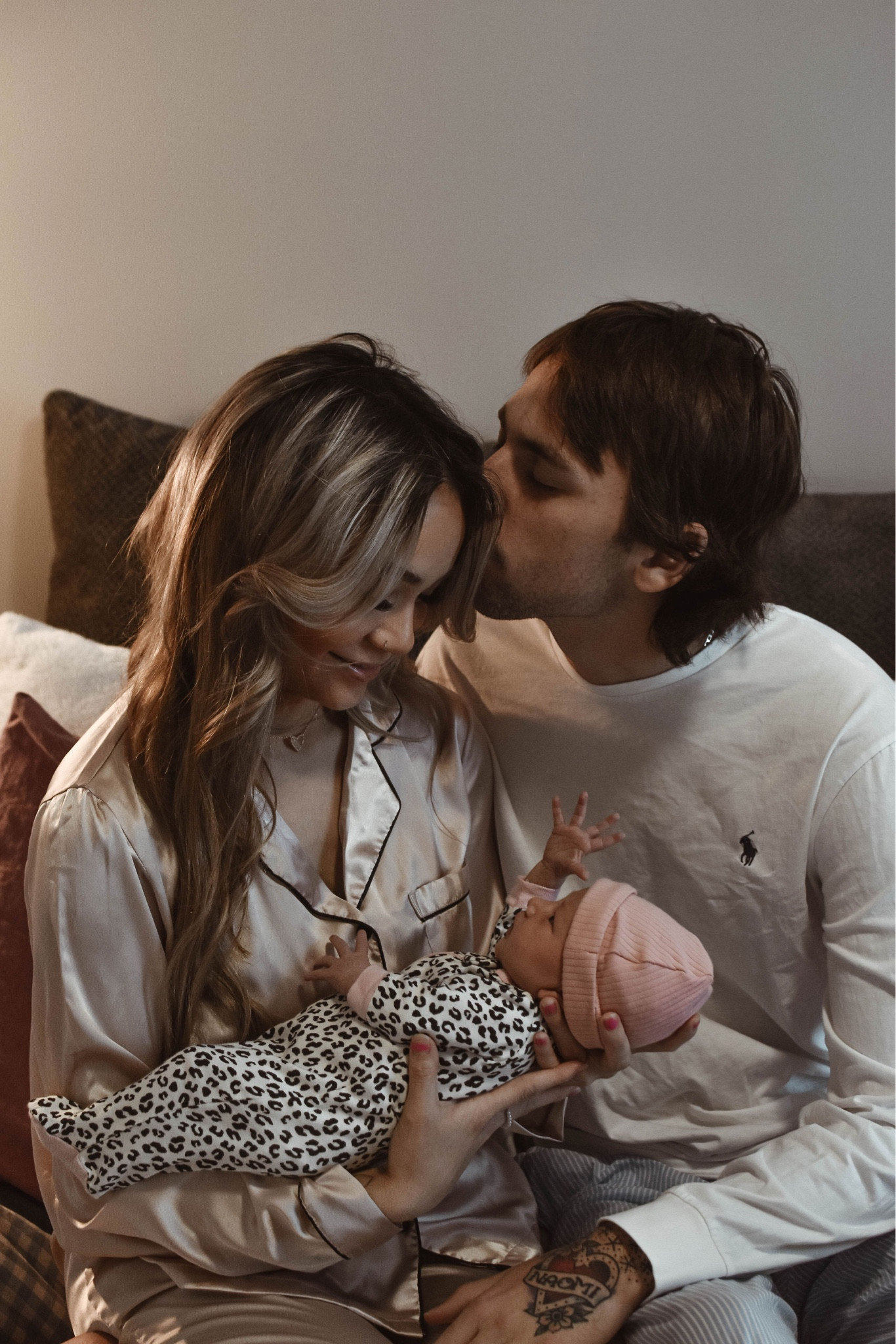 newborn photoshoot. family pictures. sleepwear. silk pajamas. #newborn #tjmaxx #poloralphlauren 

#LTKmens #LTKbaby #LTKfamily