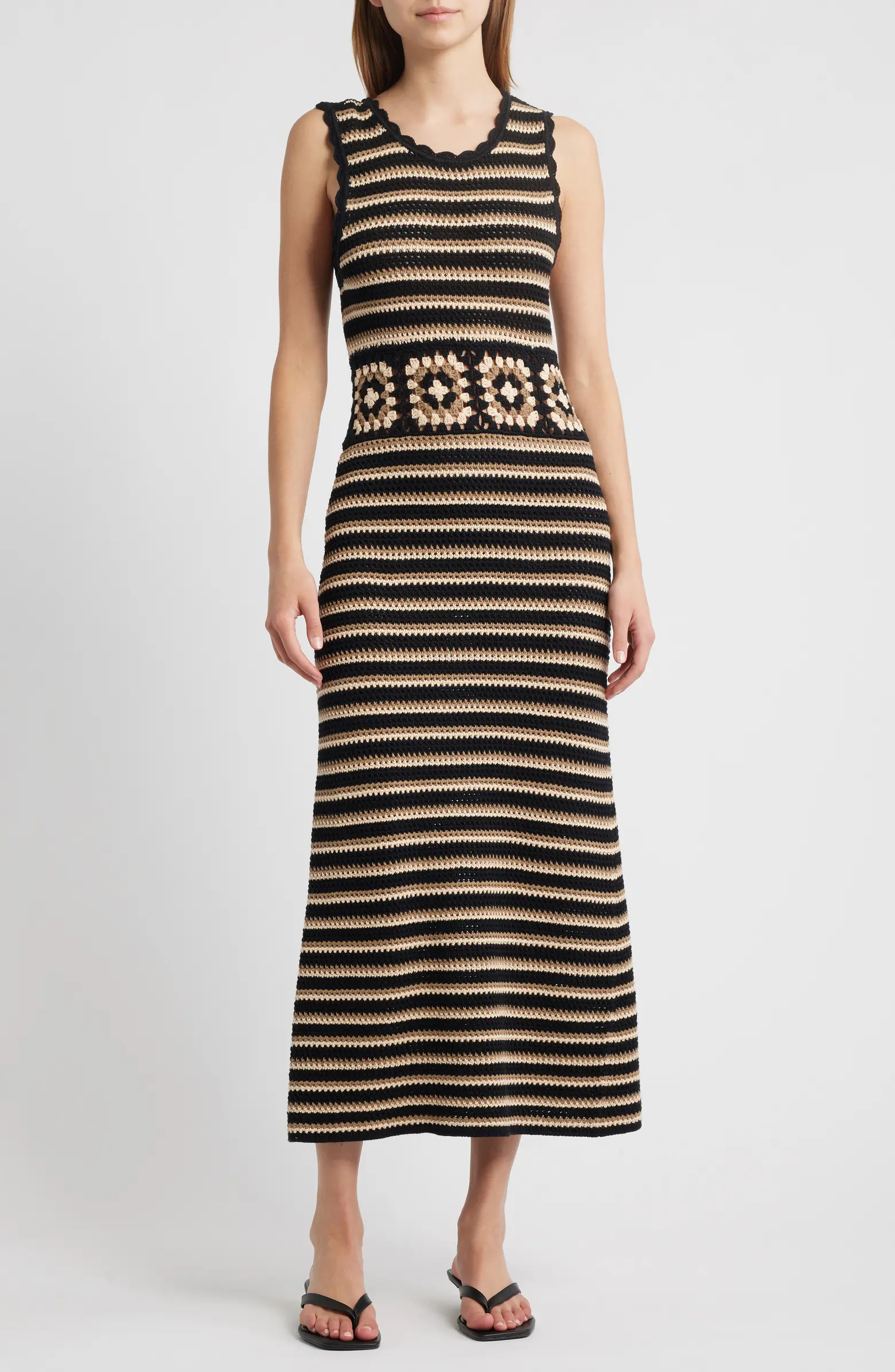Rails Coco Crochet Midi Dress | Nordstrom | Nordstrom