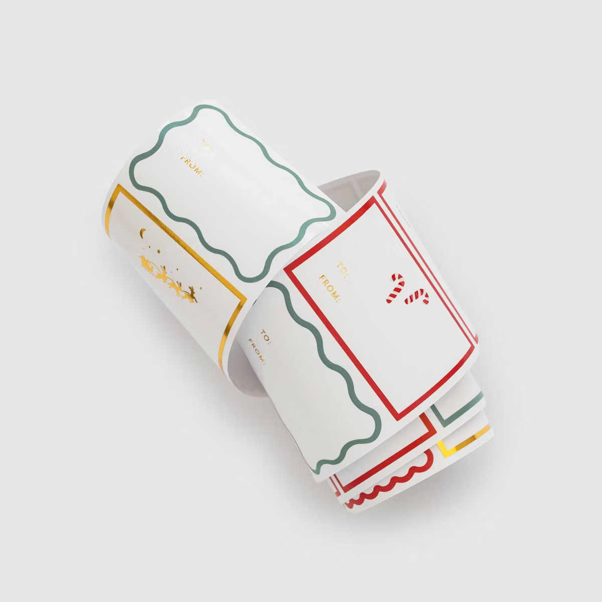 30ct Christmas Sticker Roll Gift Tags - Sugar Paper™ + Target | Target