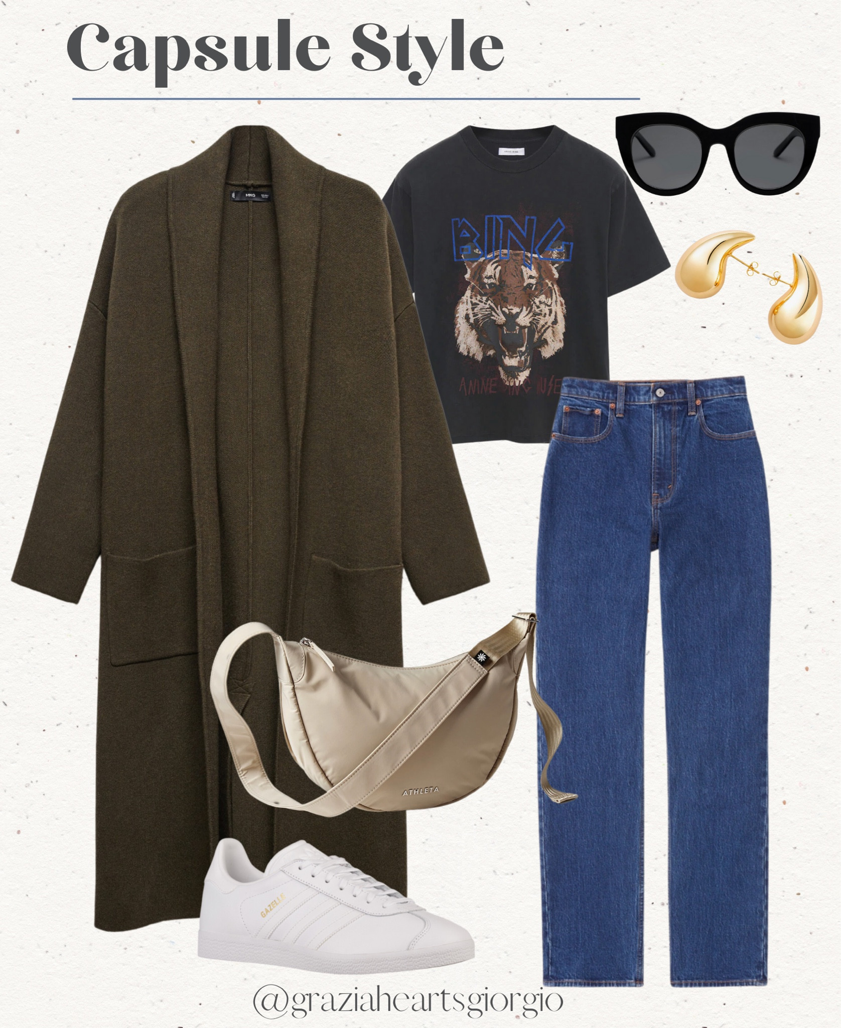 Capsule Style - Outfit Idea 1 
.
#capsule #capsulewardrobe 

#LTKBacktoSchool #LTKstyletip #LTKSeasonal