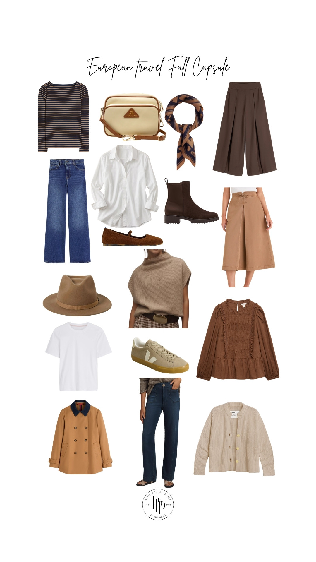 Everything you need for a European fall wardrobe—easy layers, comfortable shoes, and pieces you can mix and match throughout the trip! 🍂✈️🤎 

 #LTKootd #LTKSeasonal #LTKSaleAlert