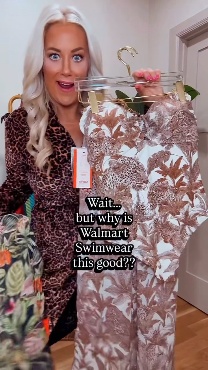 I am highly impressed with this swimwear from Walmart this season!!! Wearing a size medium in every suit

#LTKootd #LTKSeasonal #LTKTravel