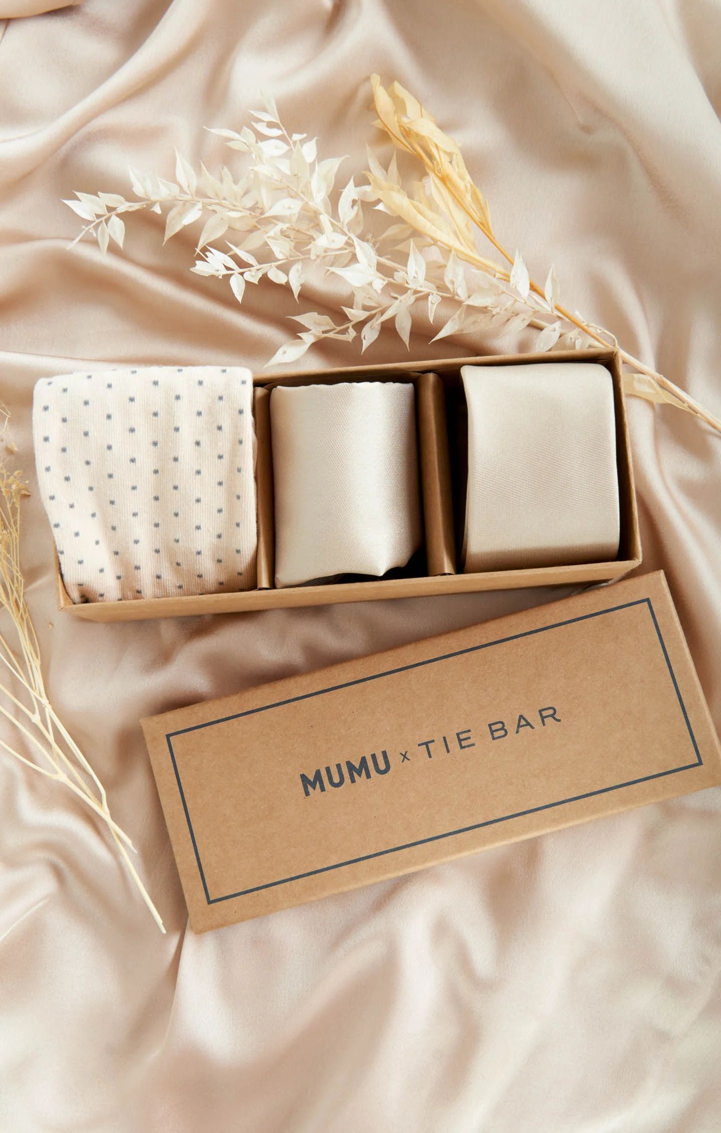 Mumu Weddings x Tie Bar Gift Box ~ Champagne Solid | Show Me Your Mumu