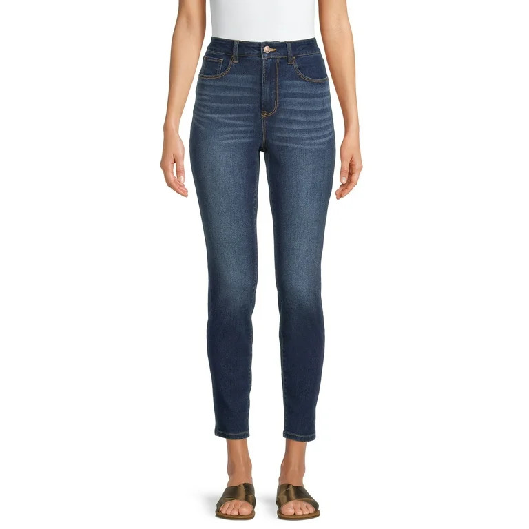 No Boundaries Juniors' High Rise Skinny Jeans | Walmart (US)
