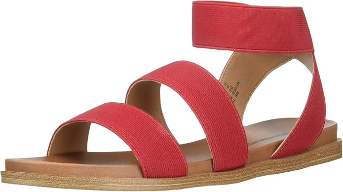 Amazon Essentials womens Women's Strappy Elastic Sandal | Amazon (US)