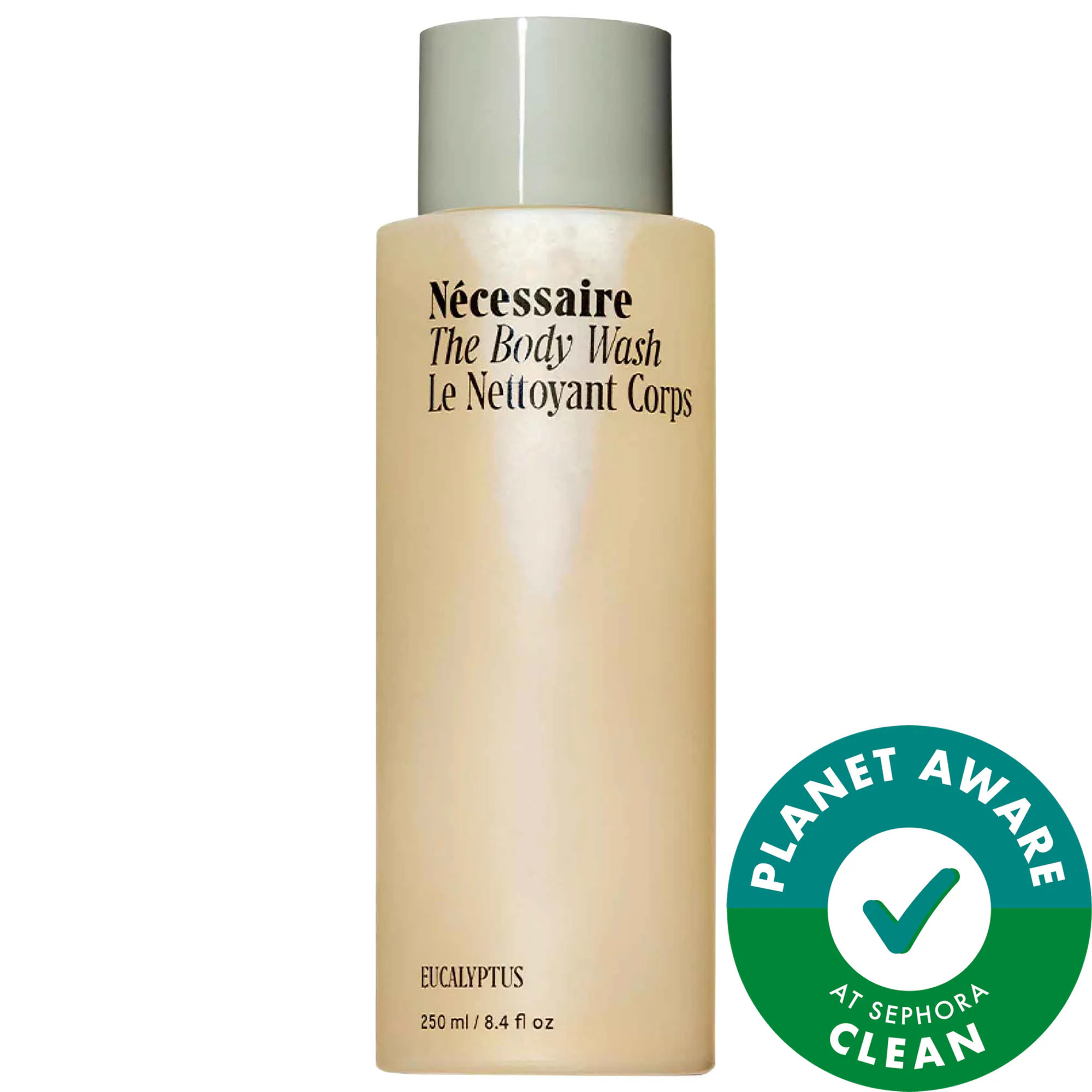Nécessaire The Body Wash Eucalyptus - Nourishing Treatment Cleanse With Lipid-Rich Oils + Niacinamide 8.4 oz / 250 mL Eucalyptus | Sephora (US)