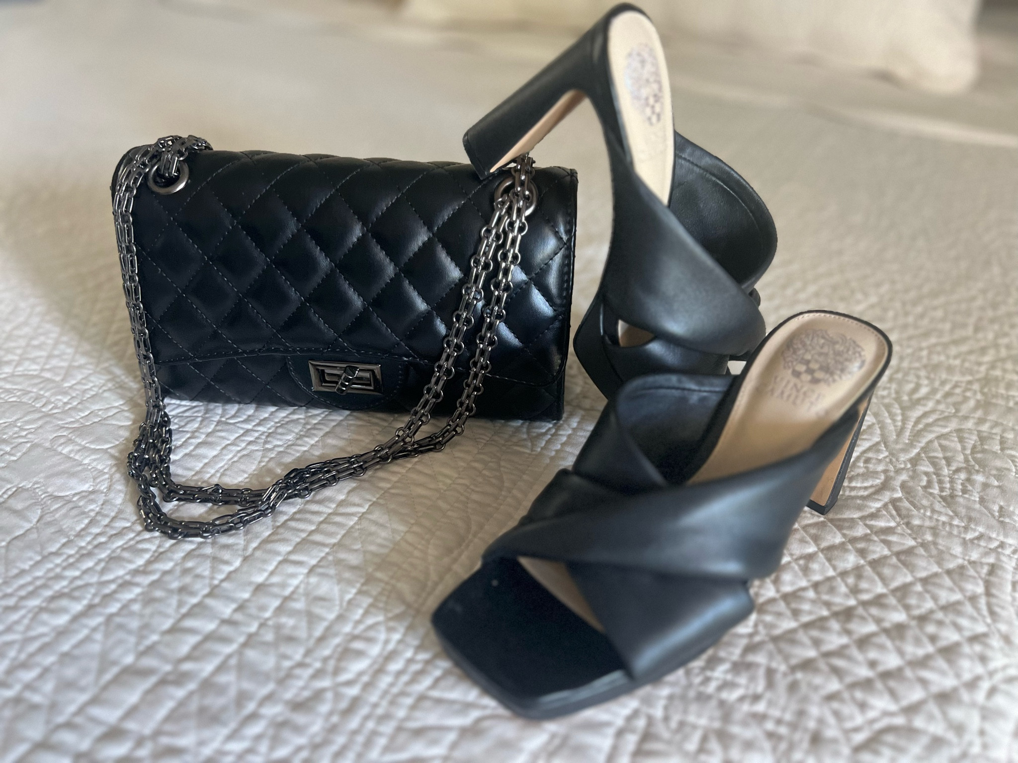 Date night outfit essentials on a budget. #datenight #blacksandals 

#LTKItBag #LTKShoeCrush #LTKStyleTip