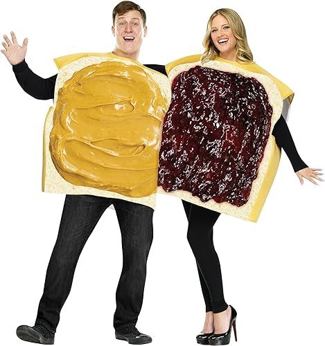 Adult Peanut Butter and Jelly Costume | Amazon (US)