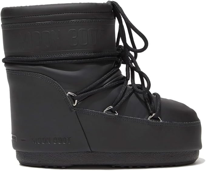 Amazon.com: Moon Boot, Icon Low Rubber Slip On Unisex Snow Boots : Amazon Luxury | Amazon (US)