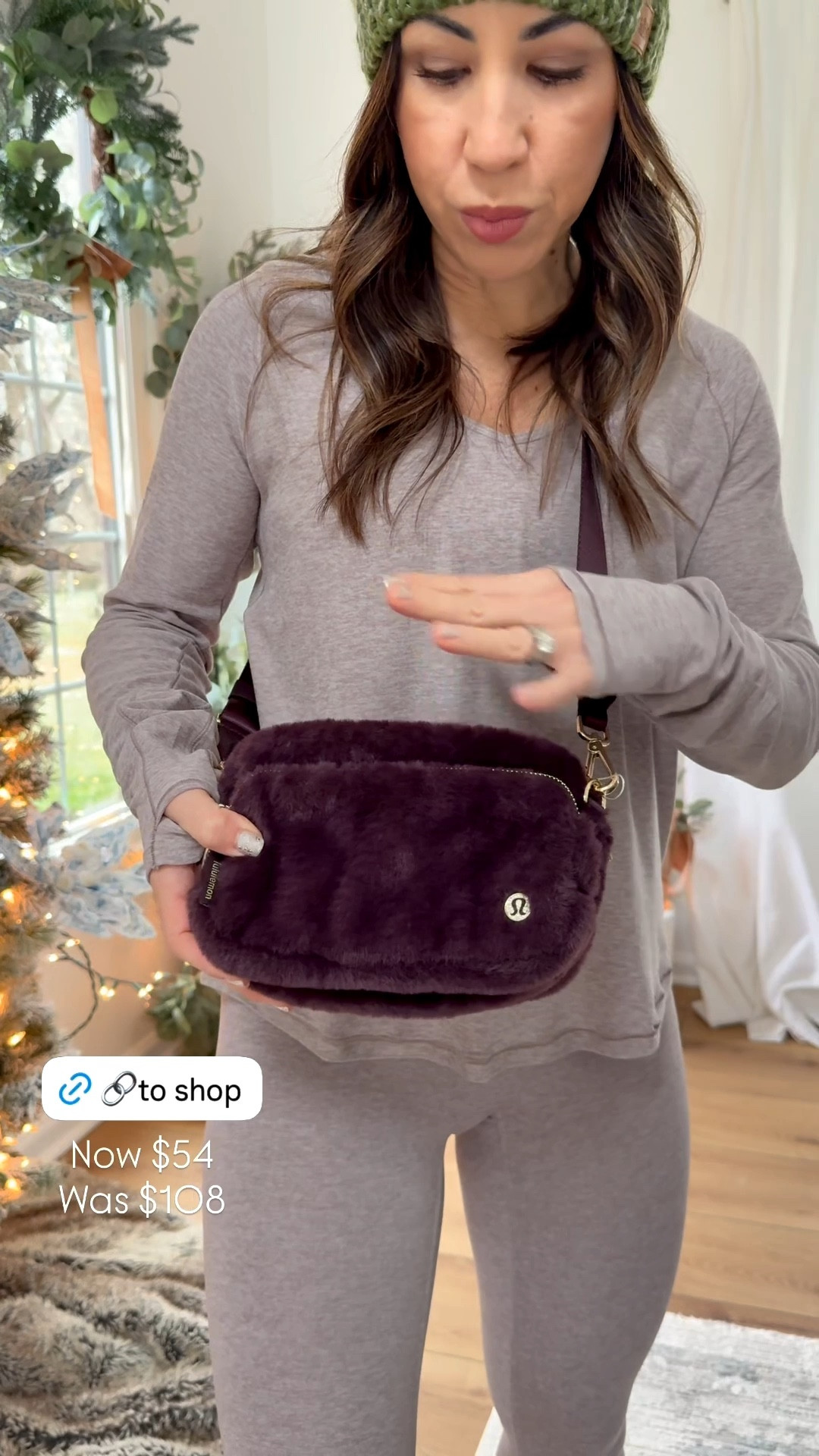Lululemon sale, faux fur bag, crossbody bag. Small outfit.

#LTKFindsUnder50 #LTKSaleAlert #LTKFindsUnder100