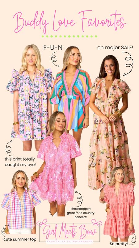 Cutest new arrivals from Buddy Love! 

Spring dress. Spring outfit. Summer outfit. Resort outfit. Country concert outfit. Nashville outfit. 

#LTKSeasonal #LTKFestival #LTKstyletip