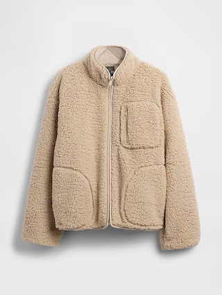 GapFit Reversible Sherpa Jacket | Gap (US)