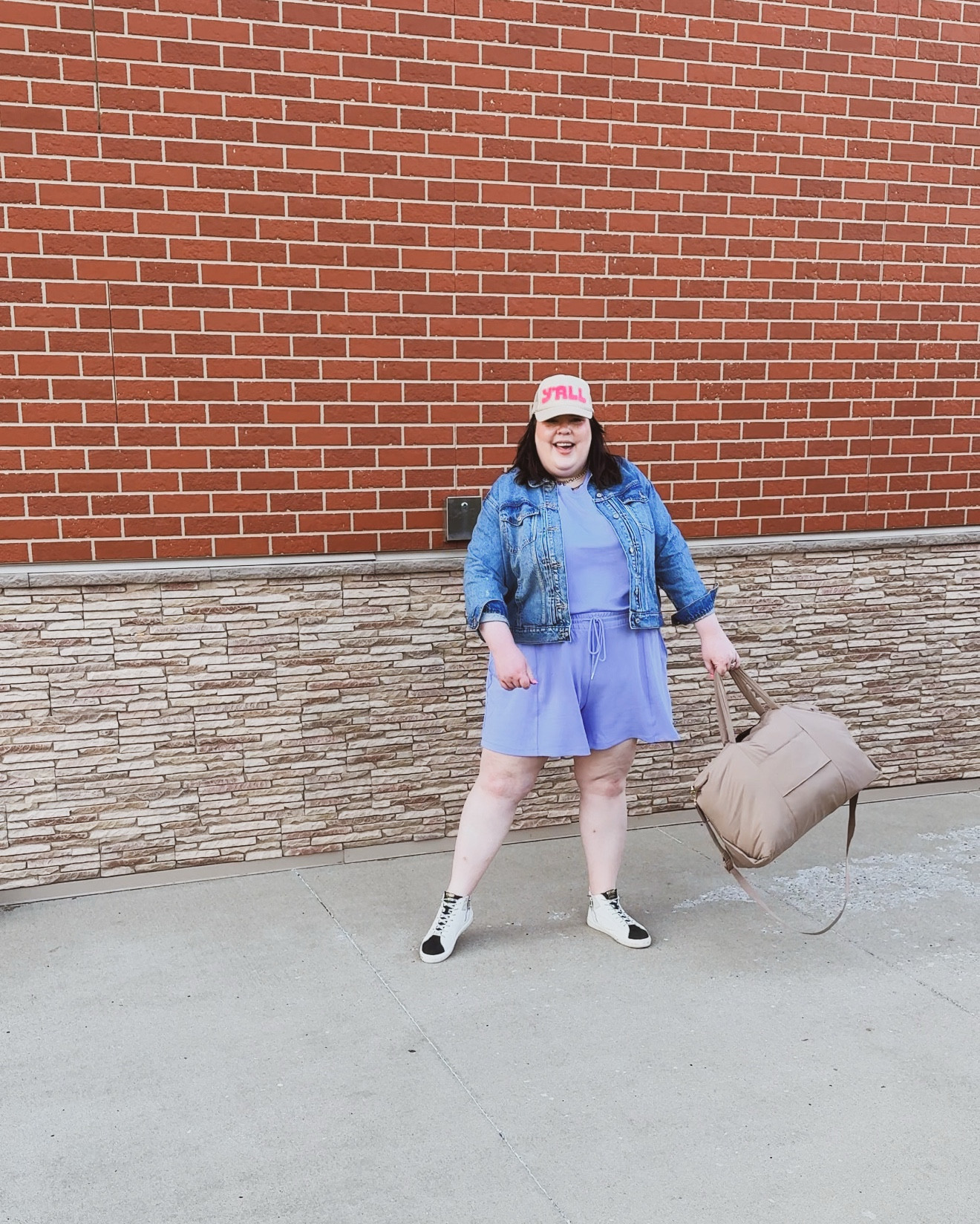 I’m in the 4x in top and bottom.  Could’ve done the 3x, but you never know with sizing. I’d be comfortable in either  

#LTKPlusSize #LTKOver40 #LTKFindsUnder50