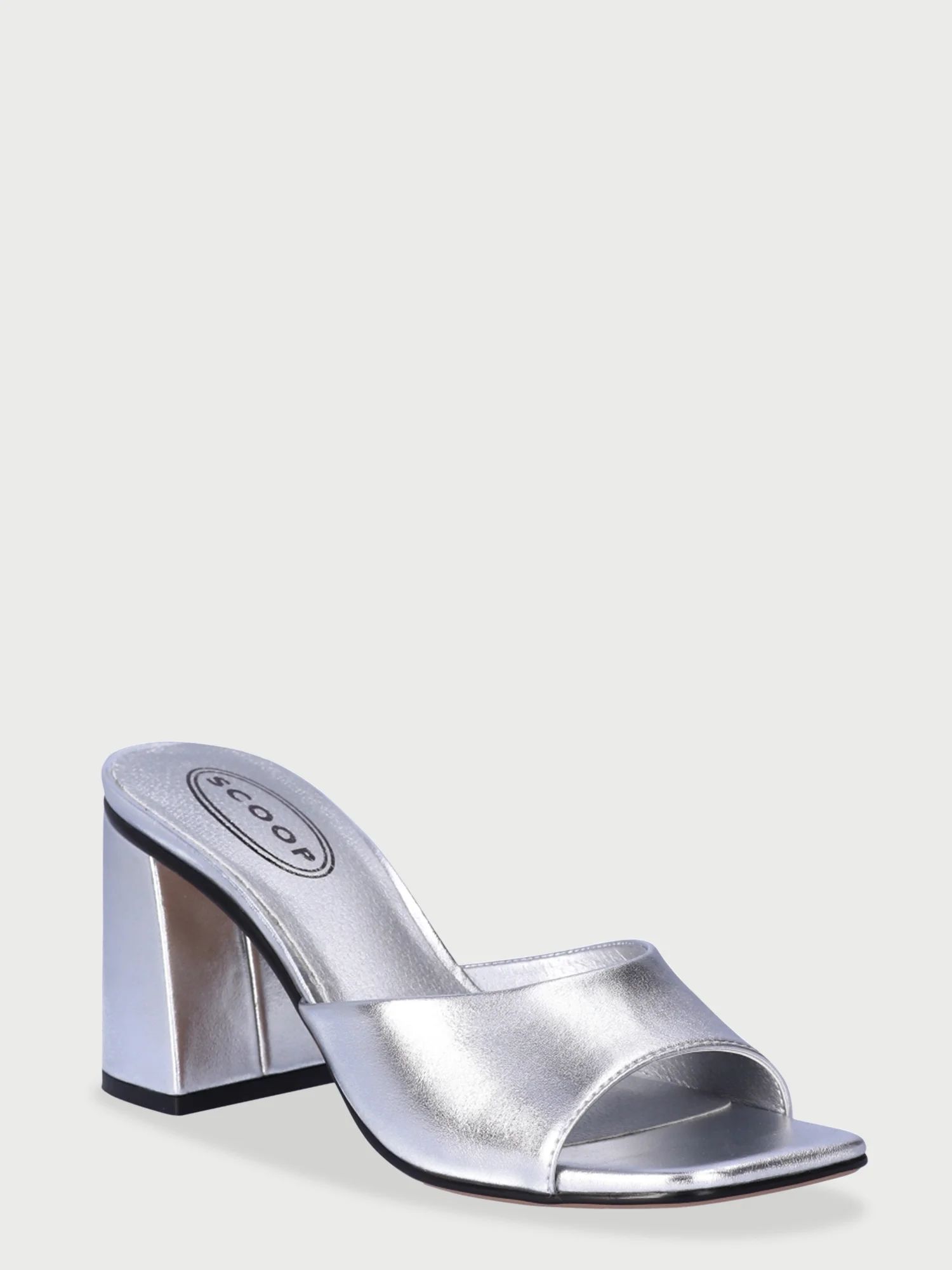 Scoop Women's Block Heel Mule Sandals | Walmart (US)