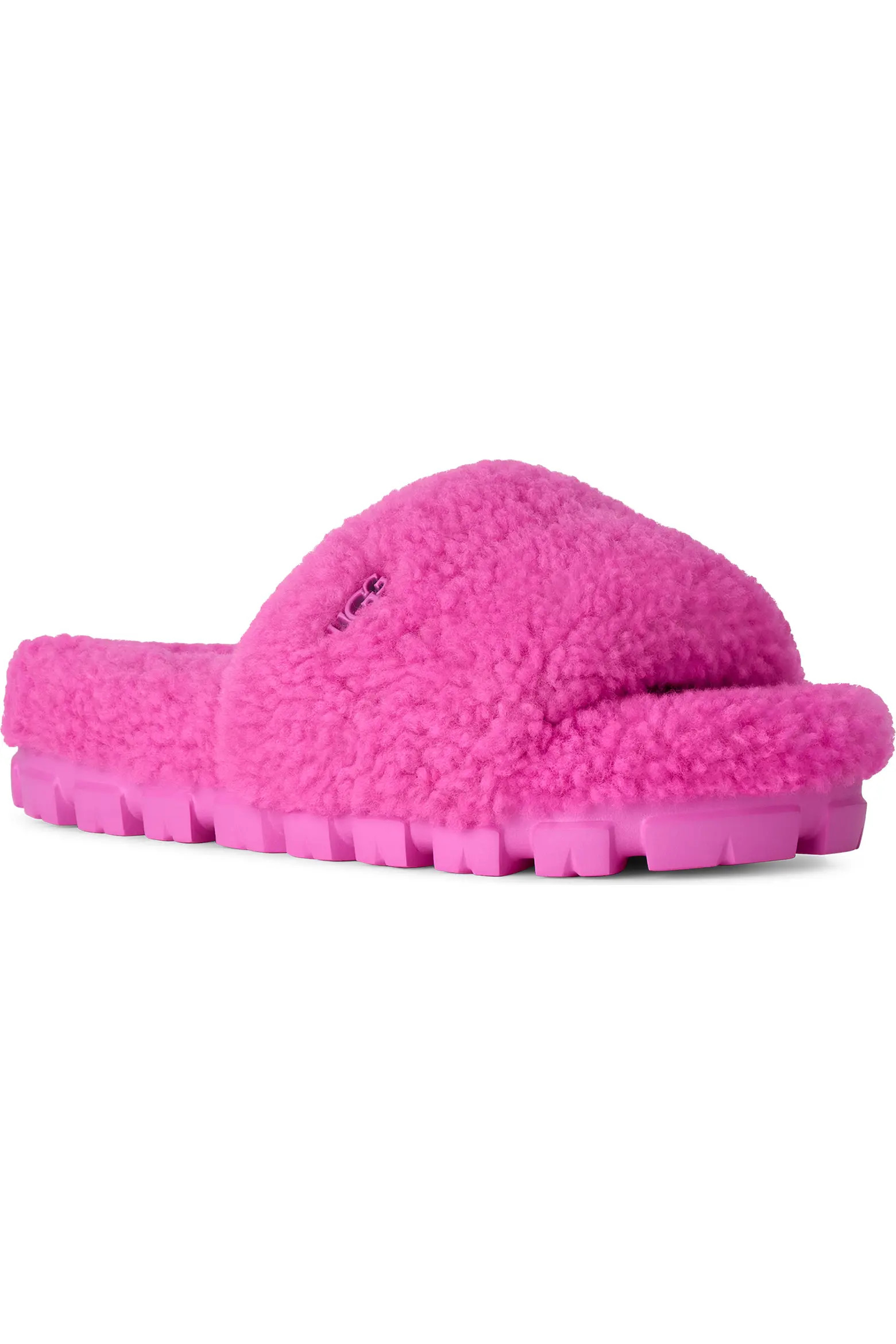 Cozetta Curly Genuine Shearling Slide Slipper (Women) | Nordstrom | Nordstrom