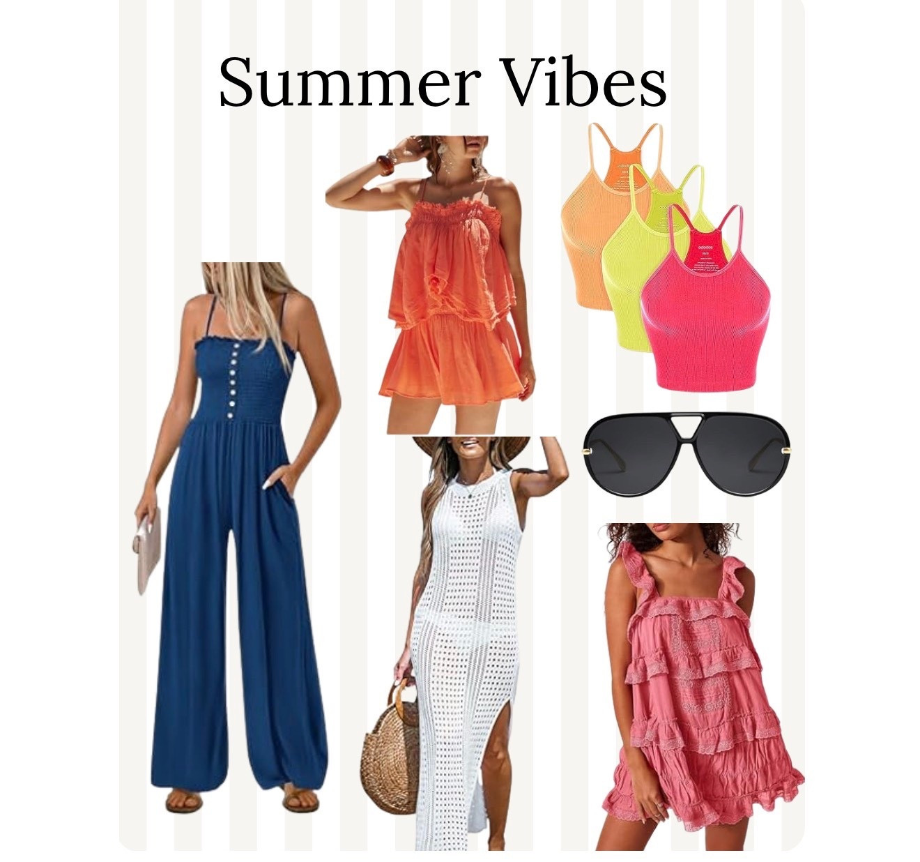 ☀️ Summer vibes but make it Amazon! Obsessed with these easy, effortless outfits that look designer but are Amazon finds 🙌 Perfect for everyday wear, vacation, running errands, or grabbing lunch with friends. Lightweight, comfy, and super flattering — the kind of pieces you’ll reach for on repeat all season long. Linking all my favorite looks here so you can grab them too! 🤍

#amazonfinds #amazonfashion #amazonstyle #summeroutfits #summerstyle #ltkstyle #ltkfashion #ltkunder50 #casualstyle #effortlessstyle #vacationoutfits #everydayoutfit #amazonoutfits #affordablefashion #summerlooks #ootd #liketkit

#LTKootd #LTKmomlife #LTKgrwm