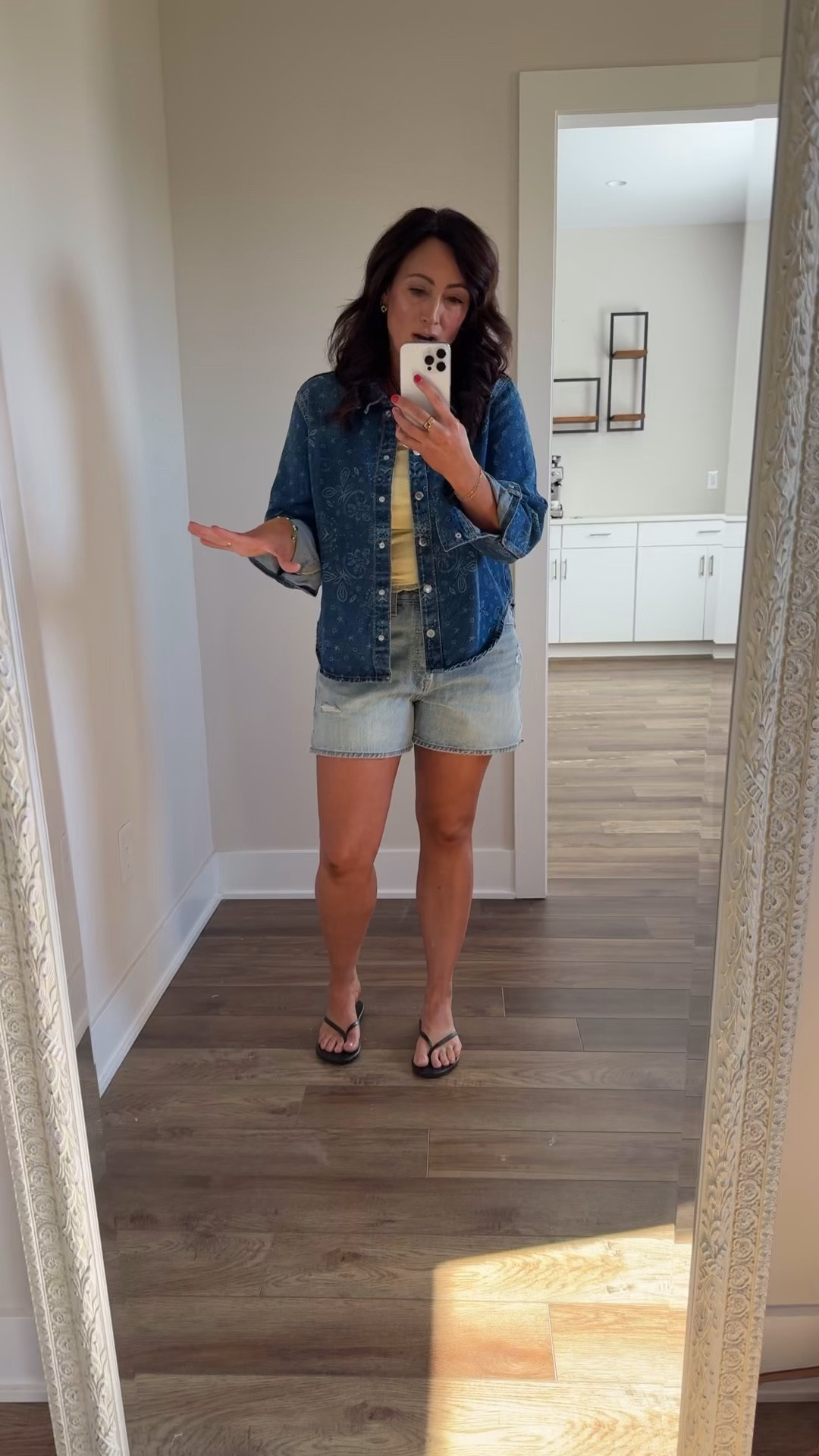 TARGET FINDS 🎯 
• large denim top
• medium tube top
• size 8 denim shorts 


#LTKSeasonal #LTKootd #LTKgrwm