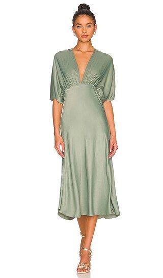 Taylor Dress in Antique Green | Revolve Clothing (Global)