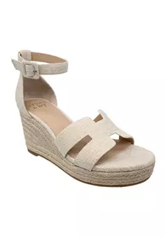 Crown & Ivy™ Ramona H Band Wedge Sandals | Belk