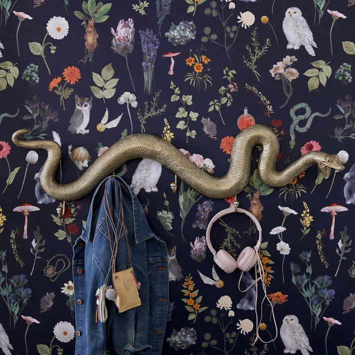 Harry Potter™ Brass Nagini™ Wall Hook | Pottery Barn Teen