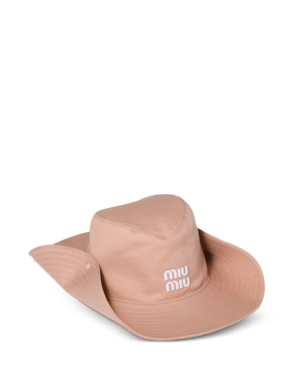 Miu Miu drill hat - Pink | Farfetch Global