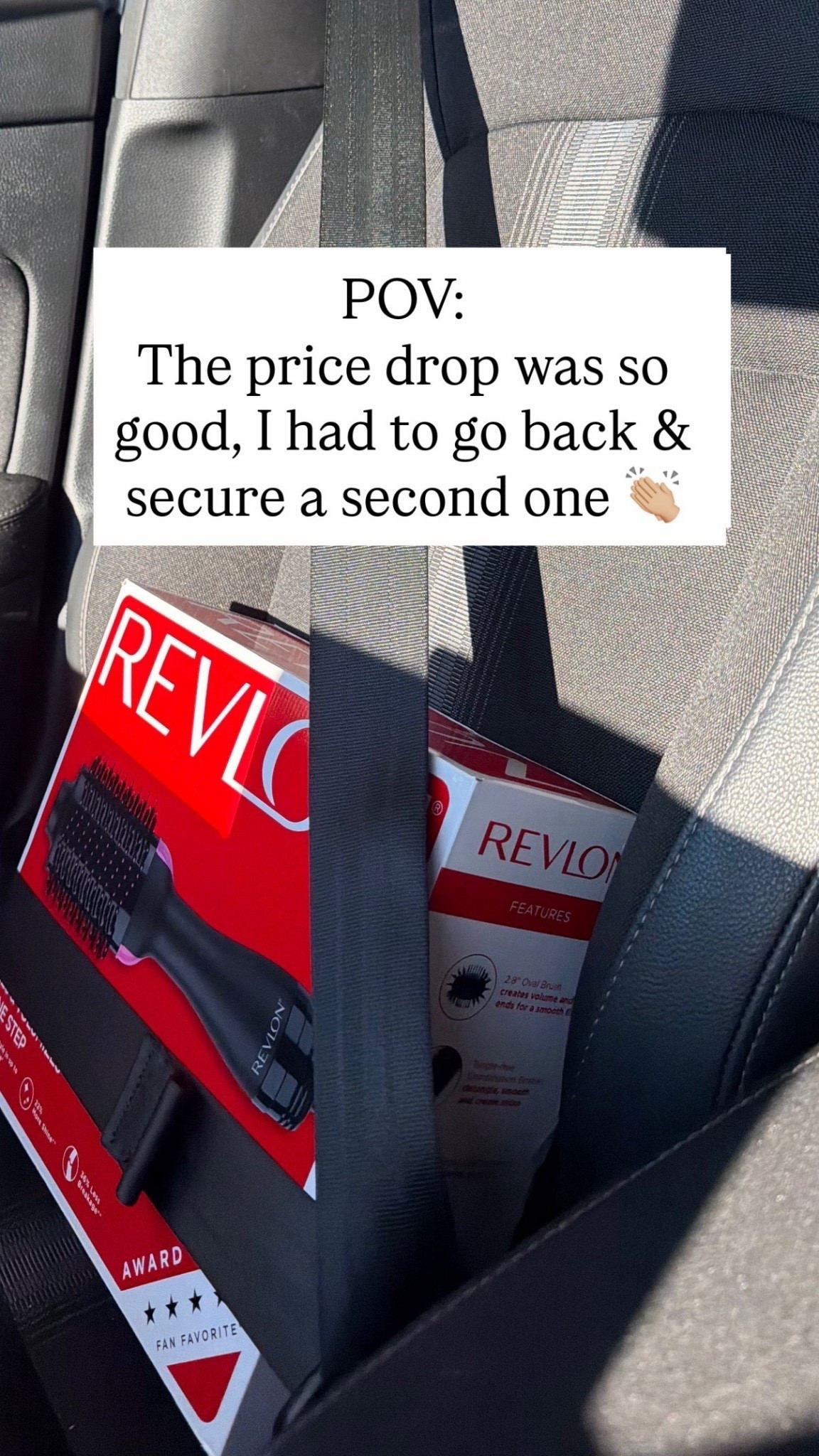 $30 was all the convincing I needed ✔️
I love this Revlon hair dryer brush so much I had to grab a second one. It’s foolproof, quick, and gives the easiest blowout — hairstylist approved

#HairToolFavorites #HairstylistApproved #EasyBlowout #HairEssentials 

#LTKHome #LTKBeauty #LTKmorningroutine