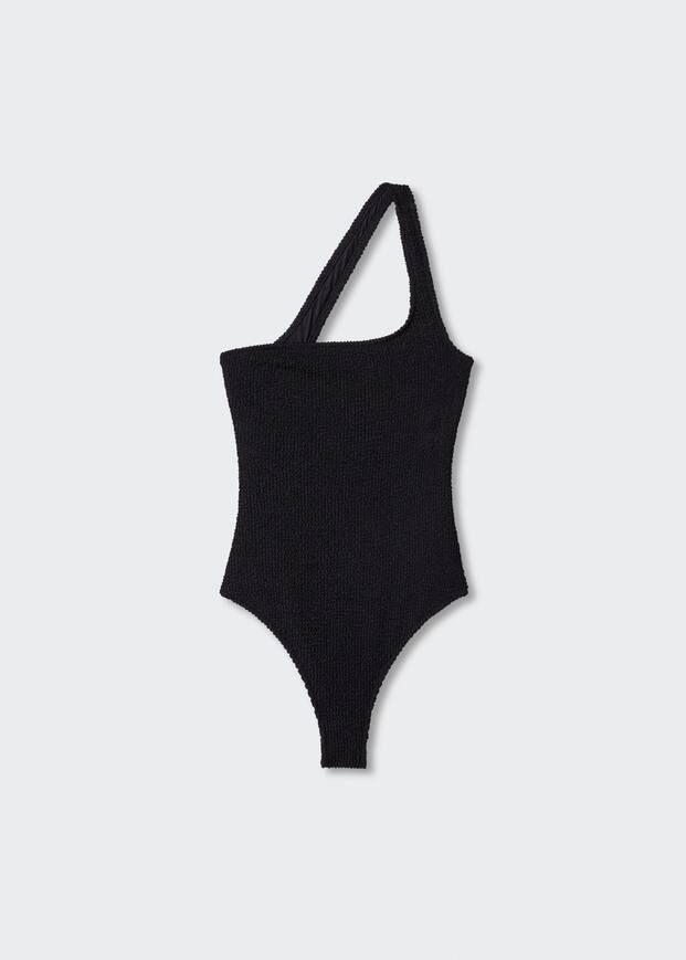 Swimsuit with square neckline -  Women | Mango USA | MANGO (US)