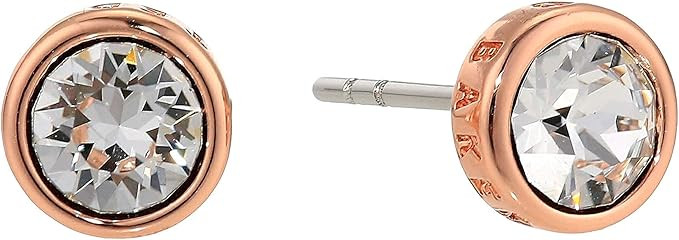 Ted Baker Sinaa Crystal Stud Earrings - Silver or Rose Gold Tone Options | Amazon (US)