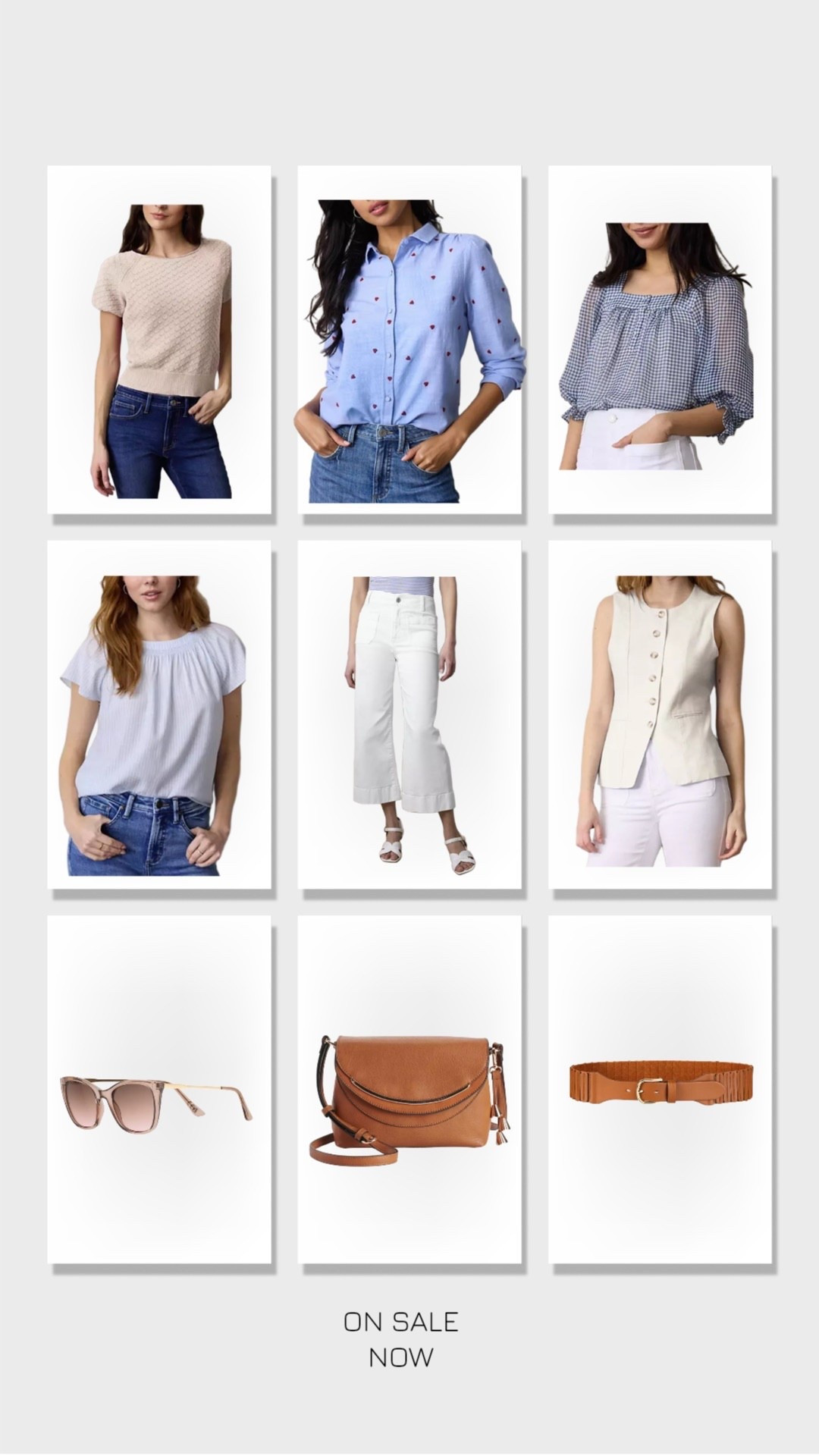 Soft blues, crisp whites, and the prettiest neutral accessories 🤍 These sale finds are giving effortless spring style, and every piece is easy to mix, match, and wear on repeat. On sale now in my LTK.

#LTKOver40 #LTKgrwm #LTKSaleAlert