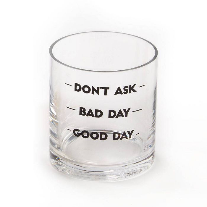 16oz Don't Ask Old Fashion Glass | Target
