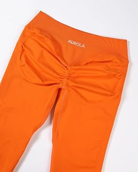 AUROLA Influence Workout Leggings for Women, Seamless Compression Tummy Control Leggings Mid Rise... | Amazon (US)