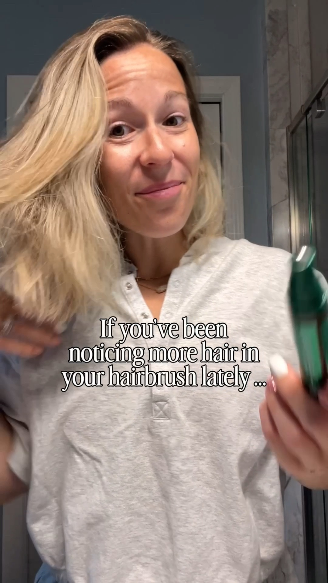 I didn't think one product could make this much of a difference... but this hair serum proved me wrong.

If your hair feels dry, frizzy, or just refuses to cooperate, this has been such an easy addition to my routine. A few drops leave my hair feeling softer, looking shinier, and way less frizzy without feeling greasy or weighing it down.

It's one of those products that quietly earns a permanent spot on your bathroom counter because it actually works.

If your hair could use a little extra love, this might be the one to try.

hair serum, frizzy hair, shiny hair, healthy hair, hair care routine, damaged hair, dry hair, smooth hair, anti-frizz, hair oil, glossy hair, beauty finds, Amazon beauty, hair repair, silky hair, split ends, everyday hair care, self care, mom beauty, hair products