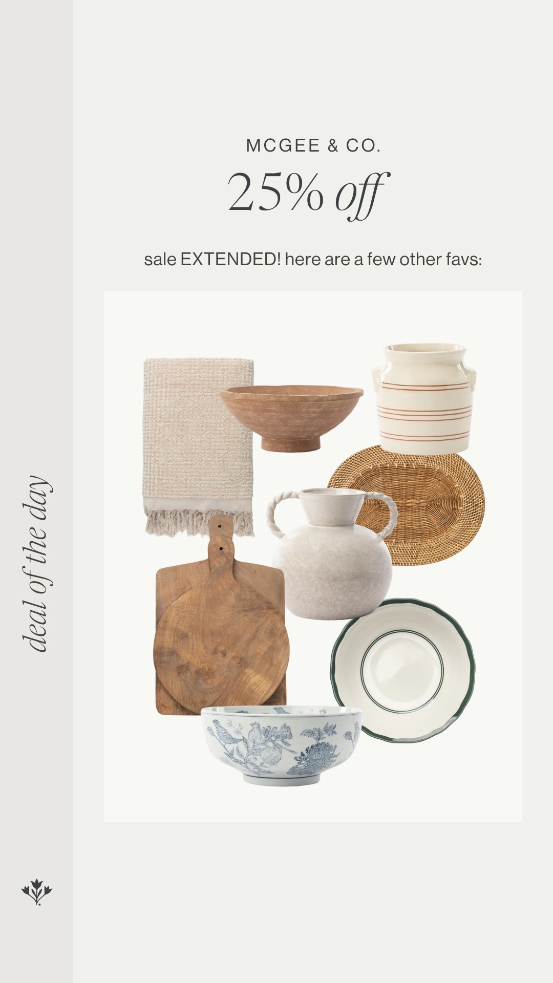 McGee and co sale extended! 

#LTKHome #LTKdayinmylife #LTKSaleAlert