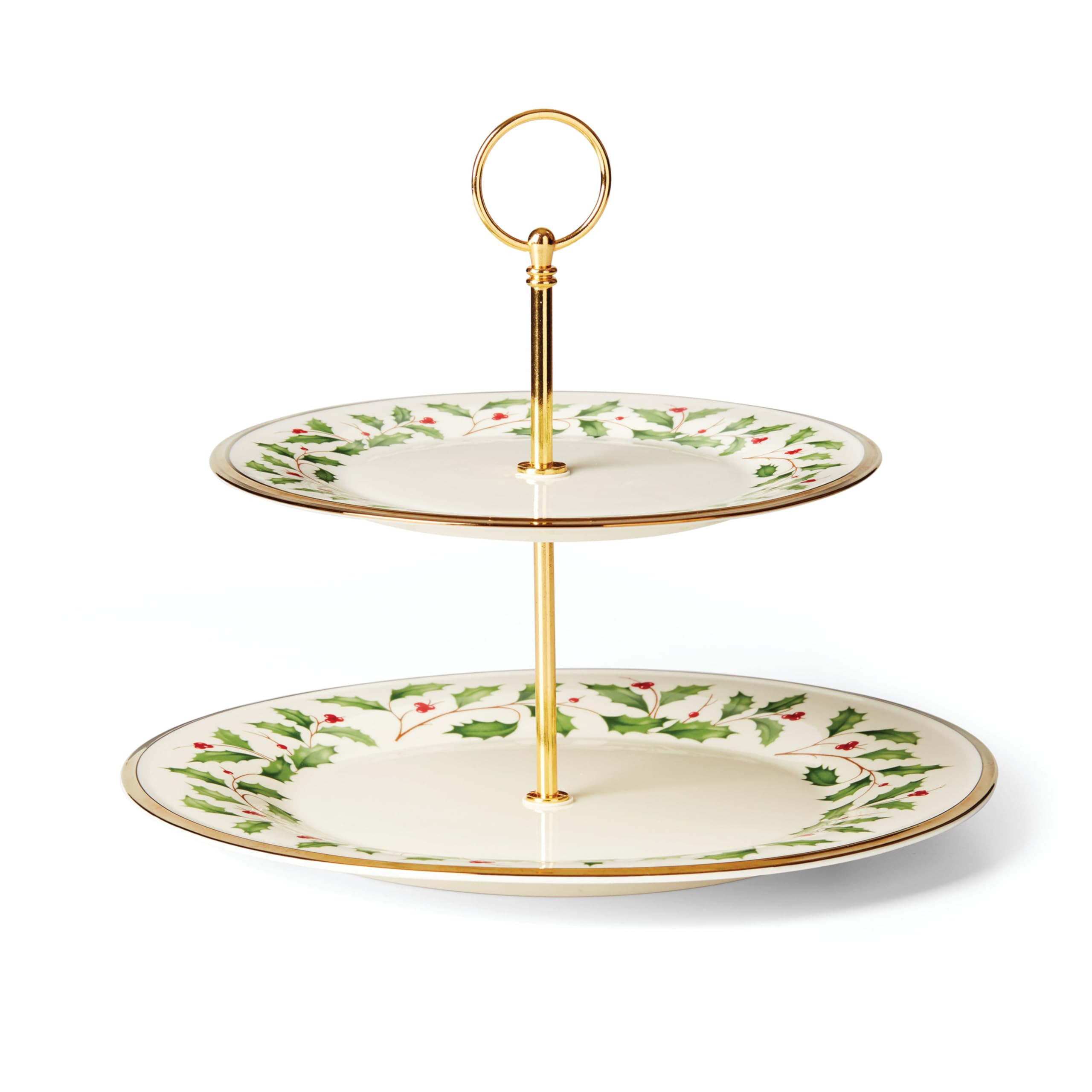 Lenox 893490 Holiday 2-Tiered Server, Christmas Dinnerware | Amazon (US)
