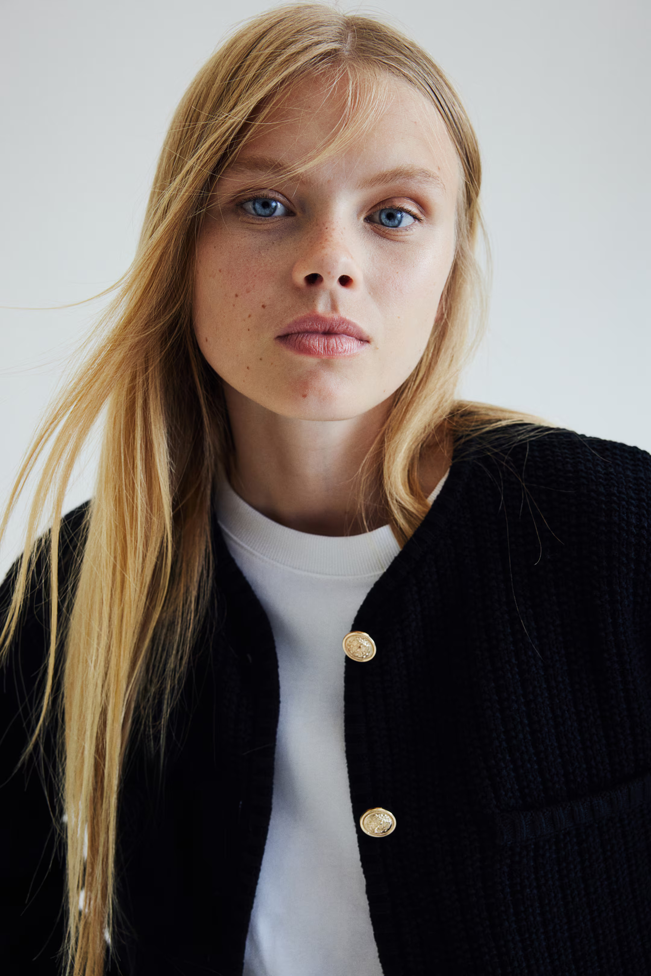 Short Textured-knit Cardigan | H&M (US + CA)