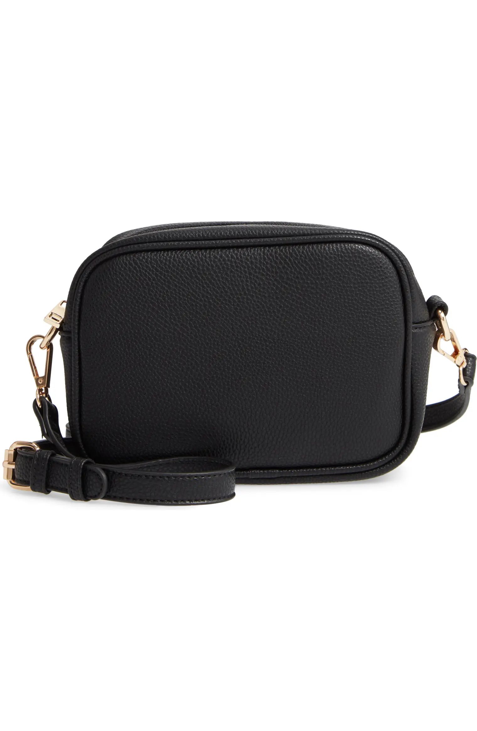 Pebbled Faux Leather Crossbody Bag | Nordstrom