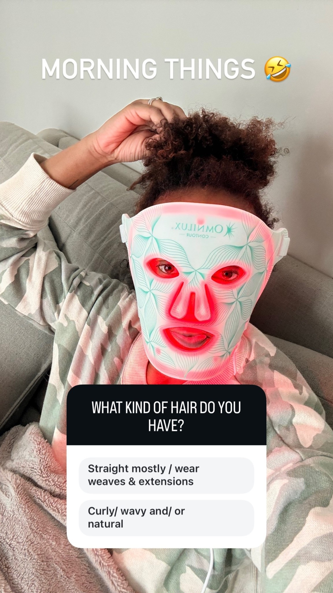 MORNING THINGS 🤣


Red light therapy is the best! 



Red light therapy mask, over 40 , anti aging 

#LTKgrwm #LTKselfcare #LTKOver40