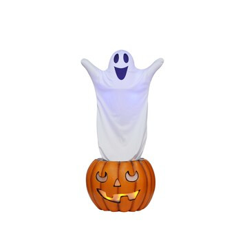 Haunted Living 36-in Lighted Animatronic Ghost in Jack O Lantern | Lowe's