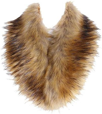 Soul Young Faux Fur Collar Women's Neck Warmer Scarf Wrap | Amazon (US)