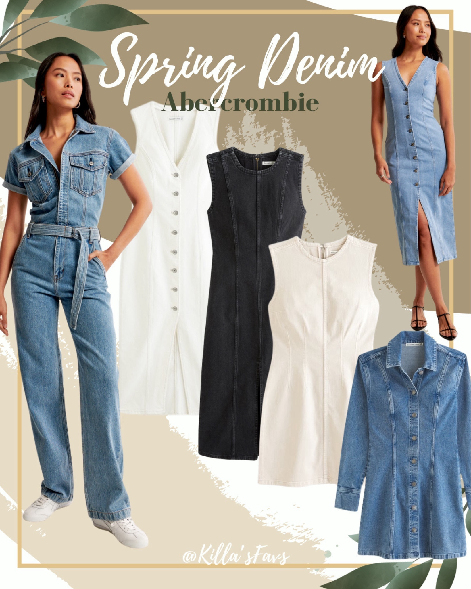 Spring Denim by #abercrombie

Make sure to save the items you LOVE by clicking the 🤍 icon next to each item! When the BIG spring sale arrives you will already have all of your favorites saved to easily shop🫶🏼

#denim #denimdresses #springsale #salealert

#LTKsalealert #LTKSpringSale #LTKstyletip
