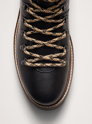 Burnished Leather Alpine Boot | Banana Republic (US)