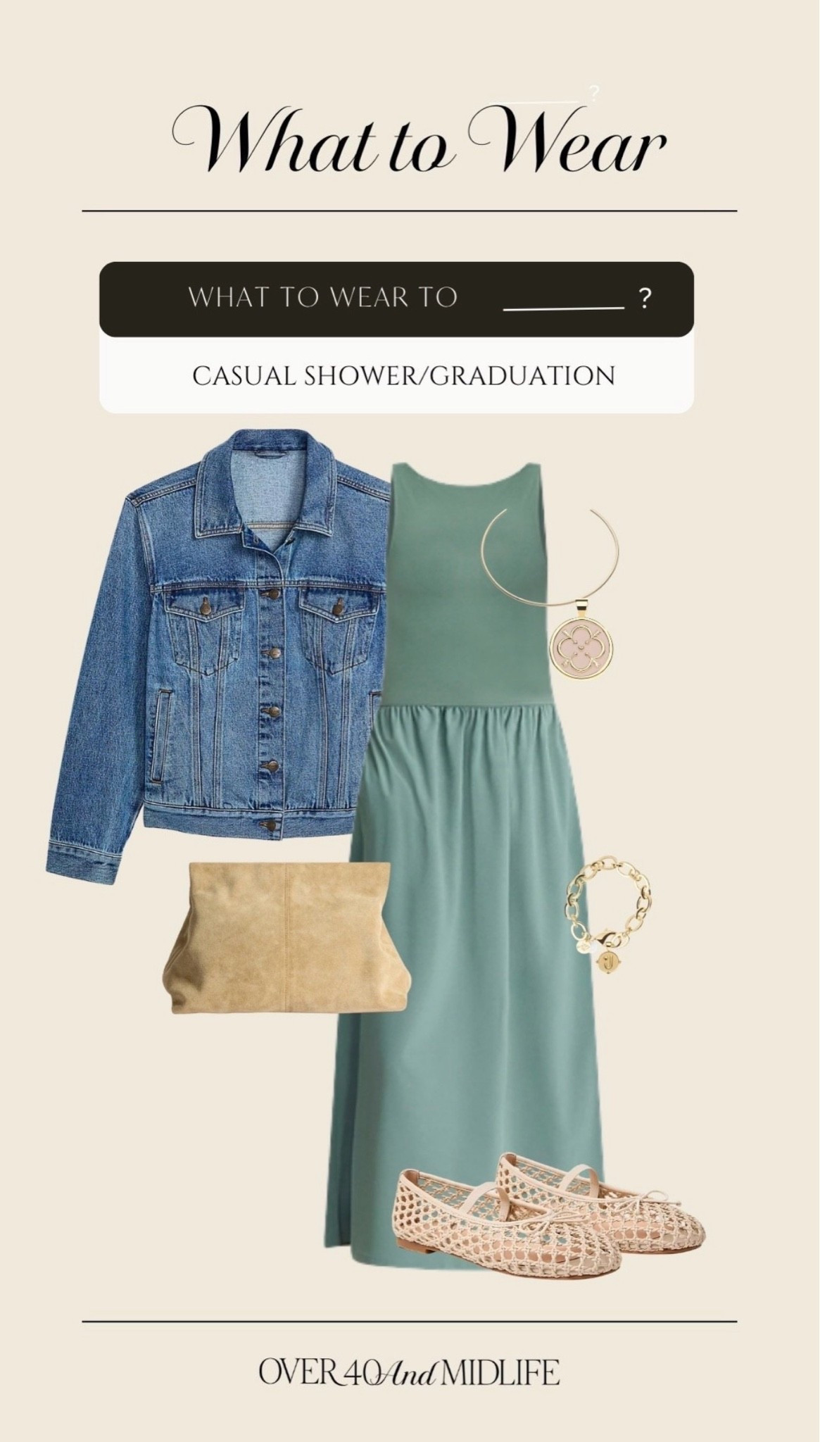 ✨Tap the bell, save and ❤️ for over 40 fashion, midlife style, midsize fashion and luxury looks for less. 

What to wear casual day event, baby shower, casual, graduation, spring fashion

👑"Helping you look good, feel good!" - Lindsey Denver

Spring looks, Midlife style for real women who want to feel confident again. Over 40 fashion and over 50 style that works with changing bodies, perimenopause shifts, and real life. Think midsize fashion, Gen X style and up, body confidence, and mom outfits that feel polished, comfortable, and elevated...because style over 45 and over 50 should feel effortless, not stressSpring looks, Midlife style for real women who want to feel confident again. Over 40 fashion and over 50 style that works with changing bodies, perimenopause shifts, and real life. Think midsize fashion, Gen X style and up, body confidence, and mom outfits that feel polished, comfortable, and elevated...because style over 45 and over 50 should feel effortless, not stressful. 

#LTKSaleAlert #LTKOver40 #LTKMidsize

Comment SHOP below to receive a DM with the link to this post on my LTK ⬇ https://liketk.it/66gGe