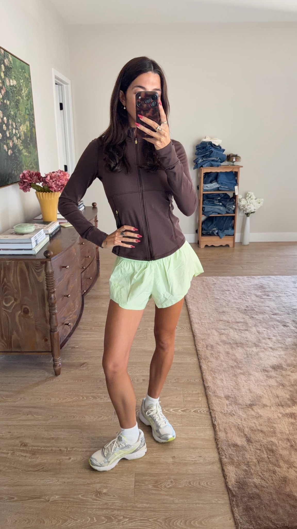 Summer walk outfit! S jacket (this is old aritzia but linked similar) and S shorts

#LTKsummer #LTKstyletip #LTKshoes