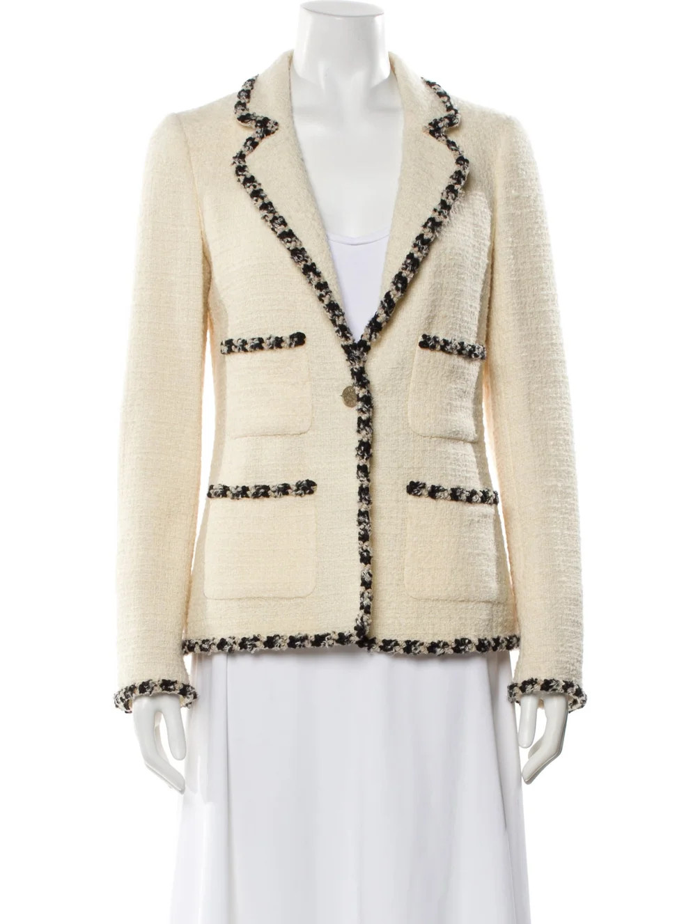Chanel Vintage 2006 Blazer - Neutrals Jackets, Clothing - CHA1402193 | The RealReal | The RealReal