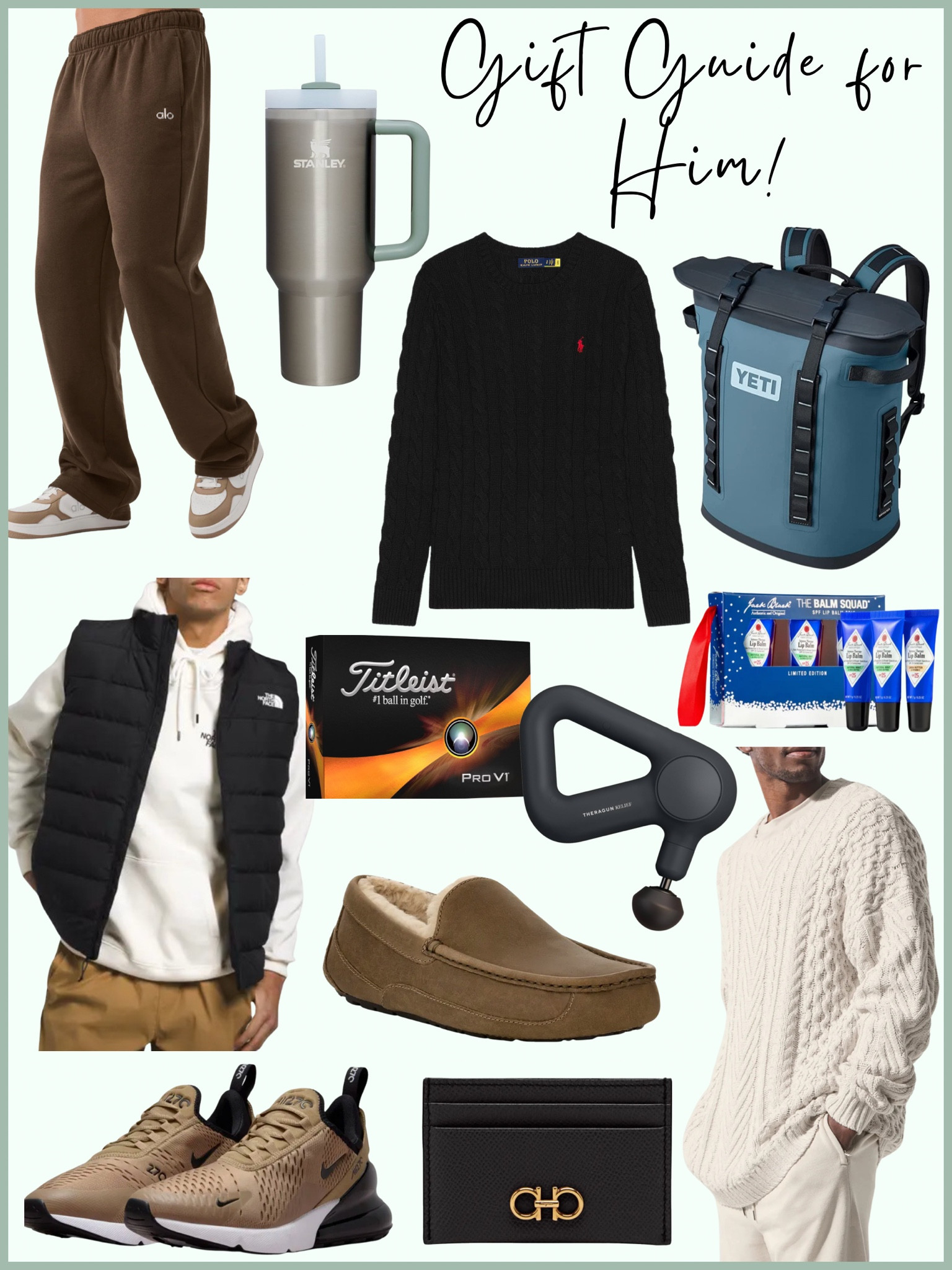 Gift guide for him, gifts for him, gifts for guys 

#LTKMens #LTKGiftGuide #LTKHoliday