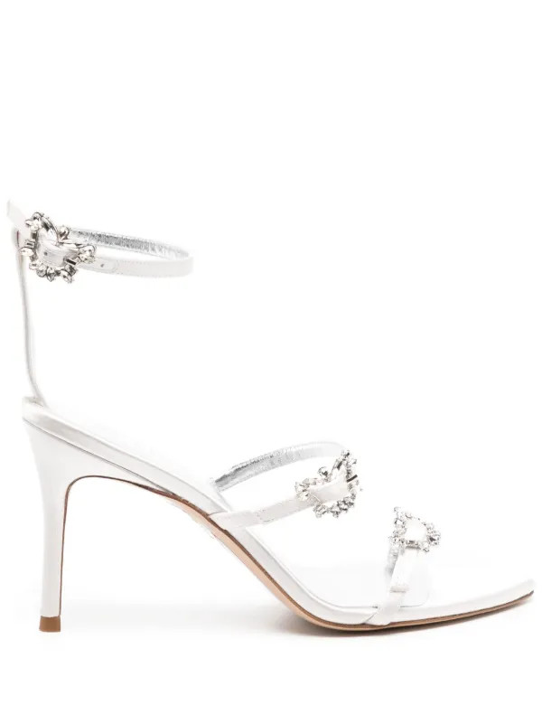 Grace 80mm crystal-embellished sandals | Farfetch Global
