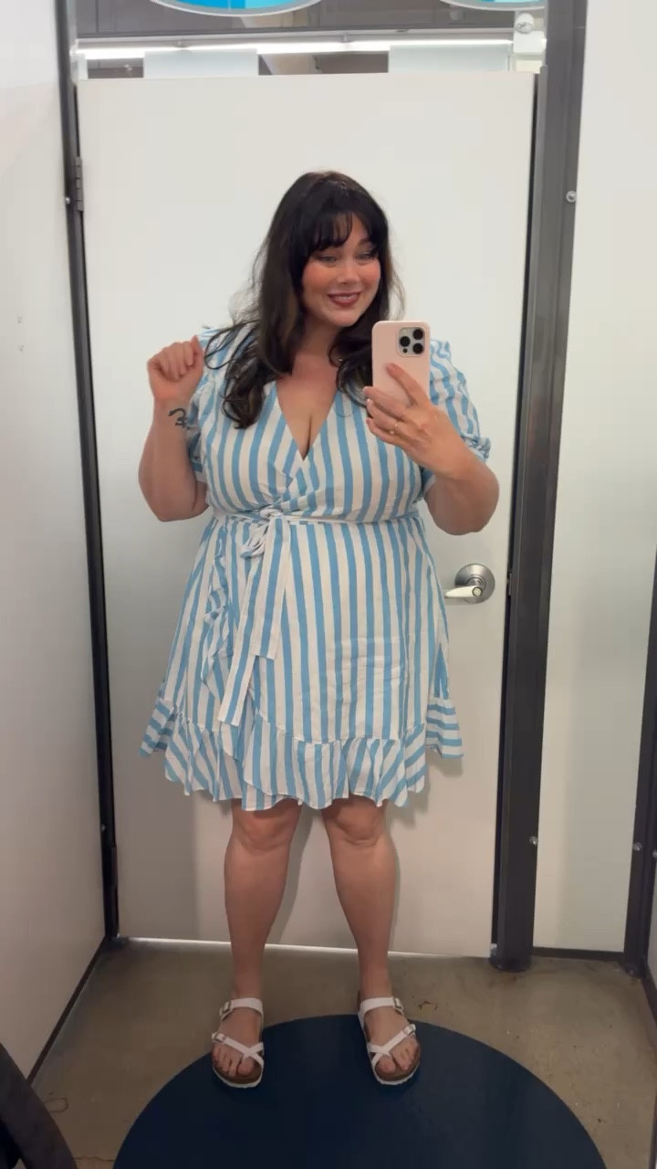 How cute is this plus size wrap dress from Draper James?? 

#LTKPlusSize